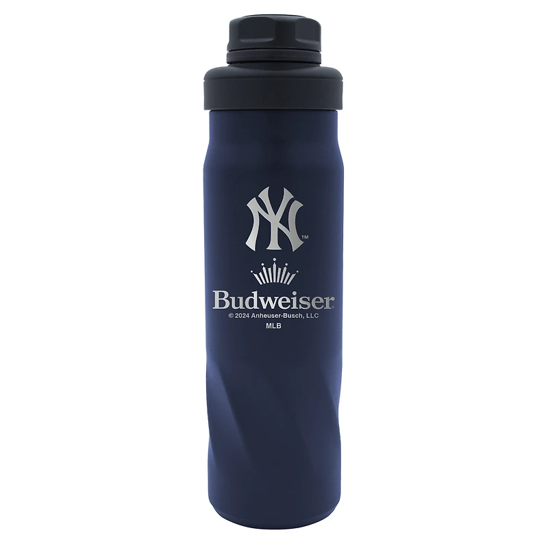 WinCraft  New York Yankees 2024 MLB x Budweiser 20oz. Morgan Water Bottle
