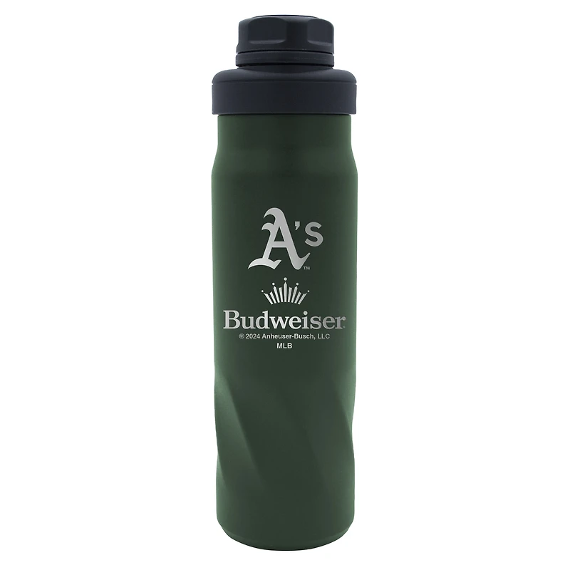 WinCraft  Athletics 2024 MLB x Budweiser 20oz. Morgan Water Bottle