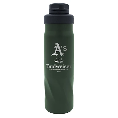 WinCraft  Athletics 2024 MLB x Budweiser 20oz. Morgan Water Bottle