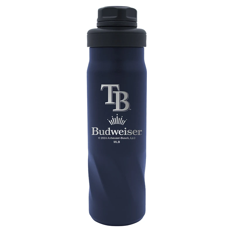WinCraft  Tampa Bay Rays 2024 MLB x Budweiser 20oz. Morgan Water Bottle