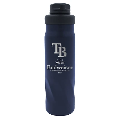 WinCraft  Tampa Bay Rays 2024 MLB x Budweiser 20oz. Morgan Water Bottle