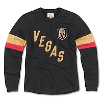 Men's American Needle Black Vegas Golden Knights Sudbury Long Sleeve T-Shirt
