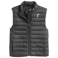 Toddler Garb Charcoal Cincinnati Bearcats Kai Full-Zip Vest