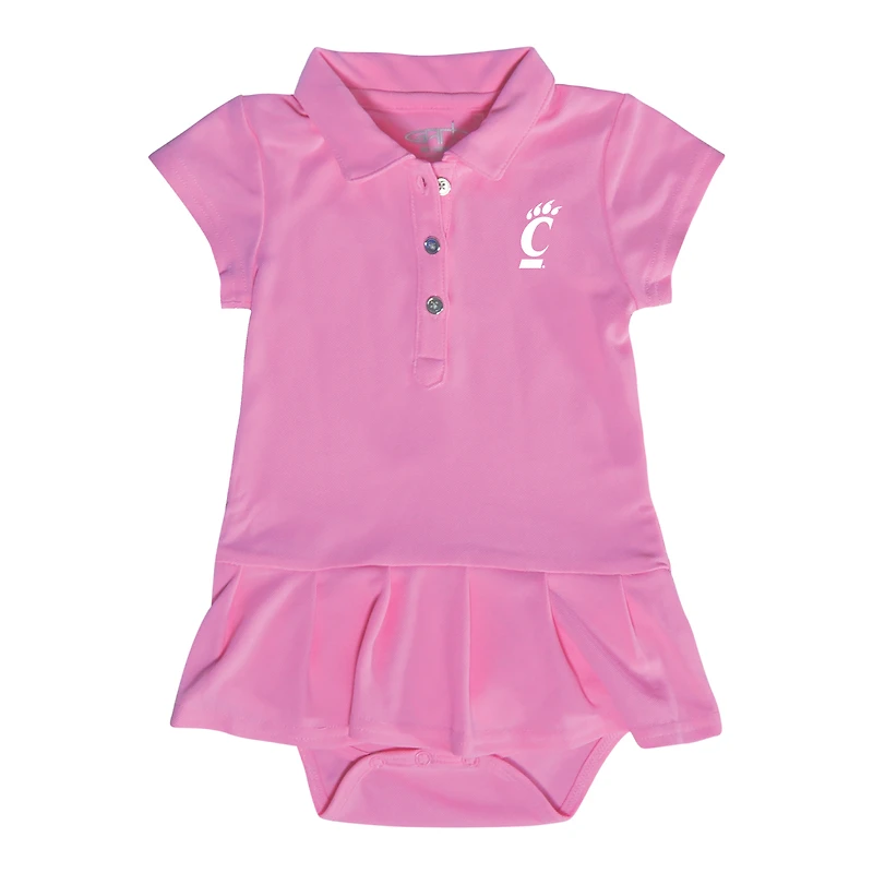 Infant Garb Pink Cincinnati Bearcats Caroline Bodysuit Dress