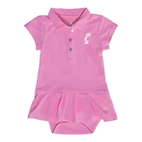 Infant Garb Pink Cincinnati Bearcats Caroline Bodysuit Dress