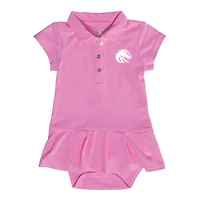 Infant Garb Pink Boise State Broncos Caroline Bodysuit Dress