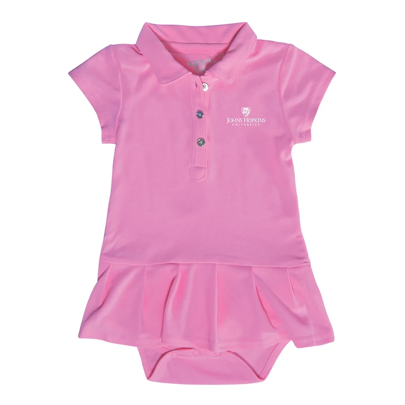 Infant Garb Pink Johns Hopkins Blue Jays Caroline Bodysuit Dress