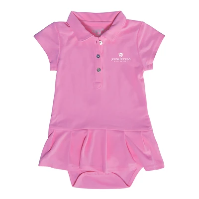 Infant Garb Pink Johns Hopkins Blue Jays Caroline Bodysuit Dress