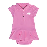 Infant Garb Pink Montana State Bobcats Caroline Bodysuit Dress