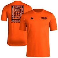 Men's adidas Orange Houston Dynamo FC Local Wrap T-Shirt