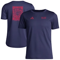 Youth adidas  Navy St. Louis City SC Local Wrap T-Shirt