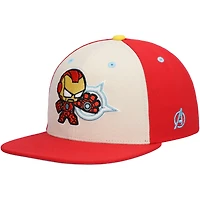 Youth Cream Iron Man Chibi Glow-in-the-Dark Snapback Hat
