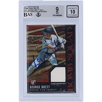 George Brett Kansas City Royals Autographed 2003 Topps Pristine Bomb Squad Relic #PBS-GB1 Beckett Fanatics Witnessed Authenticated /10 Card