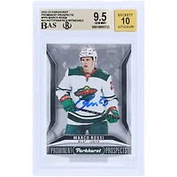 Marco Rossi Minnesota Wild Autographed 2022-23 Upper Deck Parkhurst Prominent Prospects #PP-4 Beckett Fanatics Witnessed Authenticated 9.5/10 Rookie Card