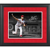 Zack Wheeler Philadelphia Phillies Facsimile Signature Framed 11" x 14" Spotlight Photograph