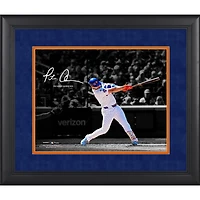 Pete Alonso New York Mets Facsimile Signature Framed 11" x 14" Spotlight Photograph