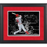 Jordan Walker St. Louis Cardinals Facsimile Signature Framed 11" x 14" Spotlight Photograph