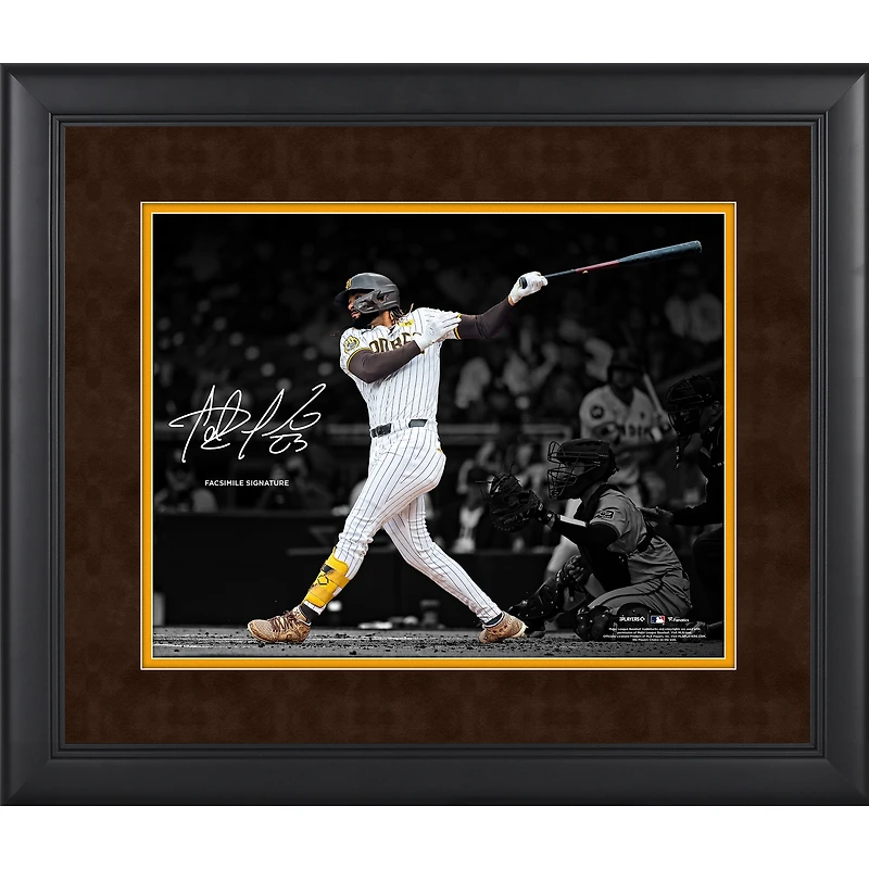 Fernando Tatis Jr. San Diego Padres Facsimile Signature Framed 11" x 14" Spotlight Photograph