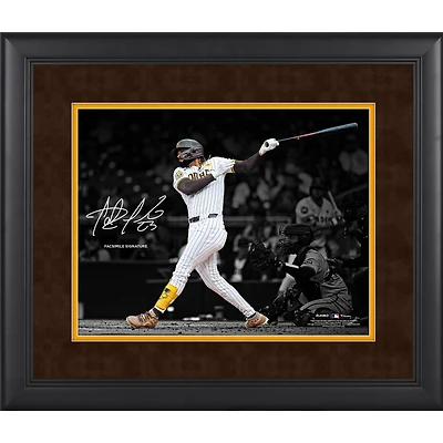 Fernando Tatis Jr. San Diego Padres Facsimile Signature Framed 11" x 14" Spotlight Photograph