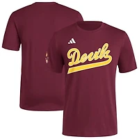 Men's adidas  Maroon Arizona State Sun Devils Fresh Wordmark T-Shirt