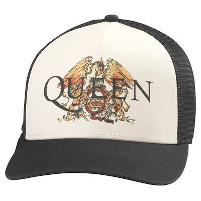 Men's American Needle Cream/Black Queen  Sinclair Adjustable Hat