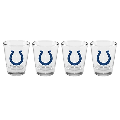 The Memory Company Indianapolis Colts 4-Pack 2oz. Shot Glass Set