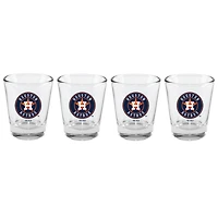 The Memory Company Houston Astros 4-Pack 2oz. Shot Glass Set