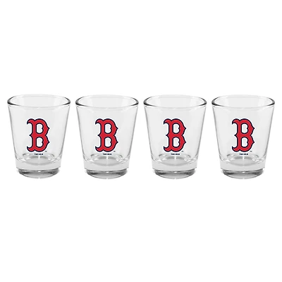 The Memory Company Boston Red Sox 4-Pack 2oz. Shot Glass Set