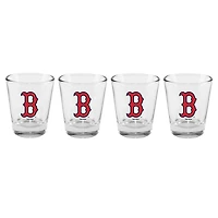 The Memory Company Boston Red Sox 4-Pack 2oz. Shot Glass Set
