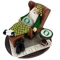 The Memory Company Oregon Ducks Resting Santa Figurine