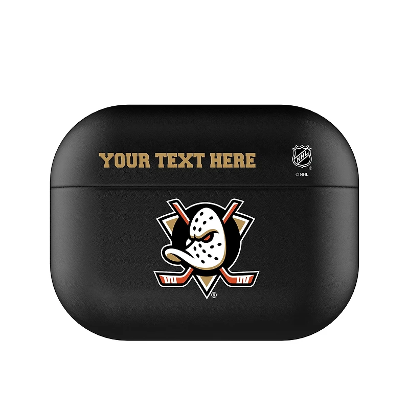 Keyscaper Anaheim Ducks Personalized Insignia 1st Gen AirPods Pro Case Cover