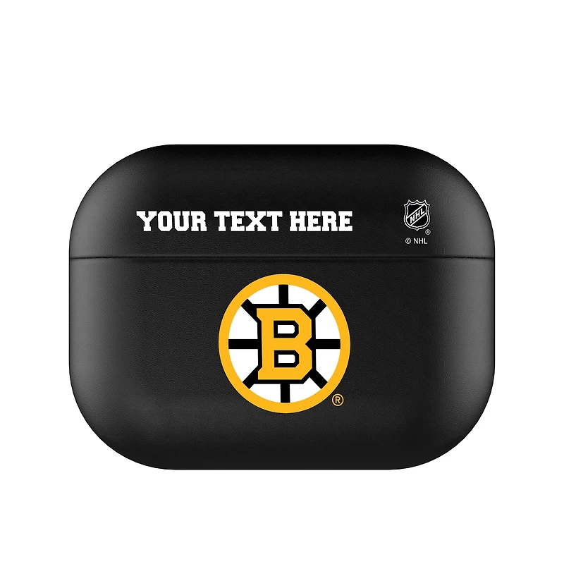 Keyscaper Boston Bruins Personalized Insignia 1st Gen AirPods Pro Case Cover