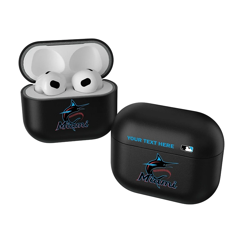 Keyscaper Miami Marlins Personalized Insignia 1st Gen AirPods Pro Case Cover