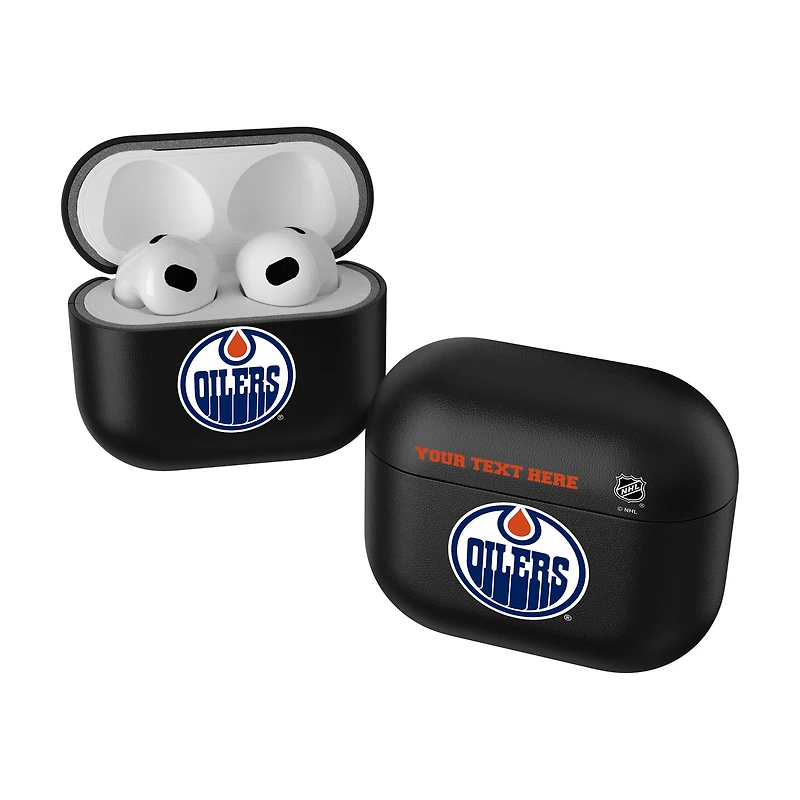 Keyscaper Edmonton Oilers Personalized Insignia 2nd Gen AirPods Pro Case Cover