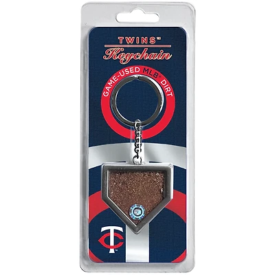 Minnesota Twins Dirt Key Chain - Filled with Game-Used Dirt from a Home Game