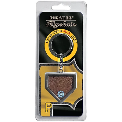 Pittsburgh Pirates Dirt Key Chain - Filled with Game-Used Dirt from a Home Game