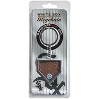 Chicago White Sox Dirt Key Chain - Filled with Game-Used Dirt from a Home Game