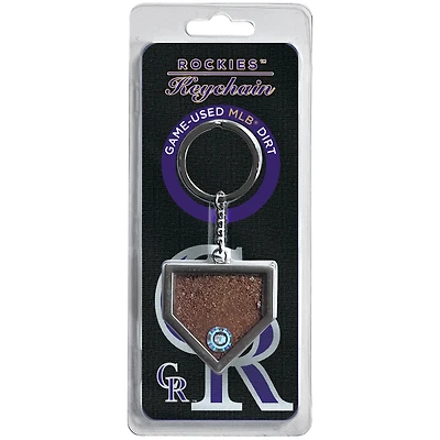 Colorado Rockies Dirt Key Chain - Filled with Game-Used Dirt from a Home Game