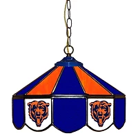 Chicago Bears 14" Team Logo Glass Pub Lamp