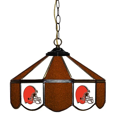 Cleveland Browns 14" Team Logo Glass Pub Lamp
