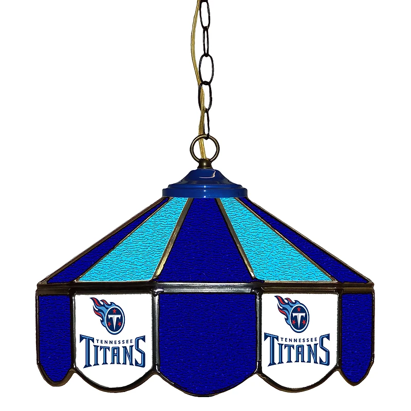 Tennessee Titans 14" Team Logo Glass Pub Lamp