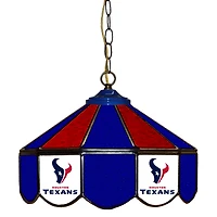 Houston Texans 14" Team Logo Glass Pub Lamp