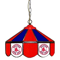 Boston Red Sox 14" Team Logo Glass Pub Lamp