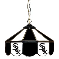Chicago White Sox 14" Team Logo Glass Pub Lamp