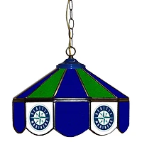 Seattle Mariners 14" Team Logo Glass Pub Lamp