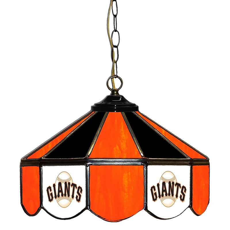 San Francisco Giants 14" Team Logo Glass Pub Lamp