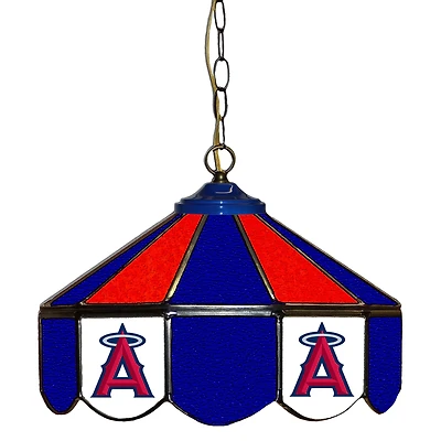 Los Angeles Angels 14" Team Logo Glass Pub Lamp