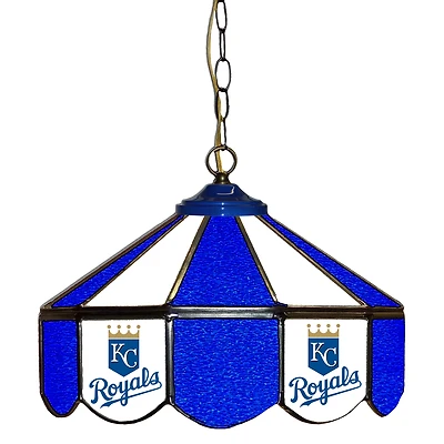 Kansas City Royals 14" Team Logo Glass Pub Lamp