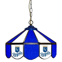 Kansas City Royals 14" Team Logo Glass Pub Lamp