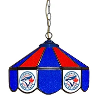Toronto Blue Jays 14" Team Logo Glass Pub Lamp